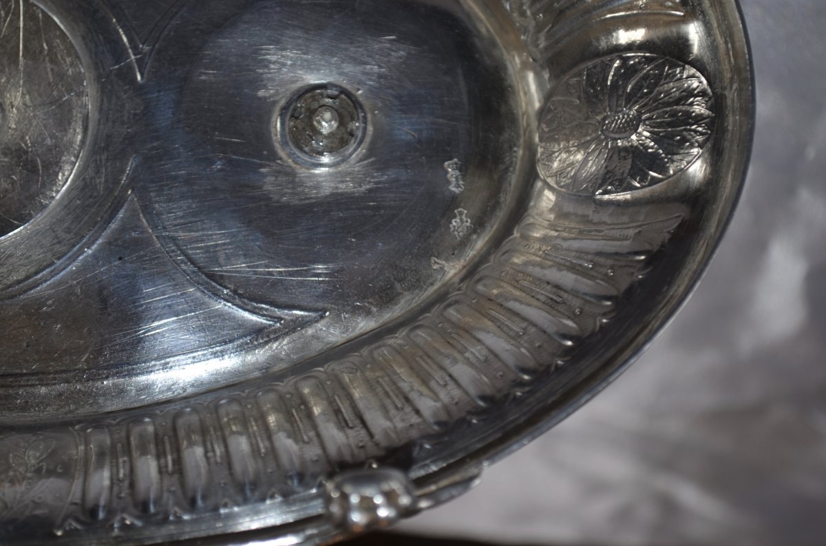 Vinegar Oil Cruet In Sterling Silver Paris Louis XVI Period-photo-8