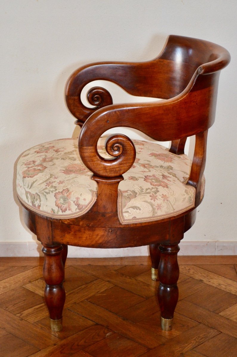 Revolving Office Chair, Restoration Period, Jacob Feet-photo-2