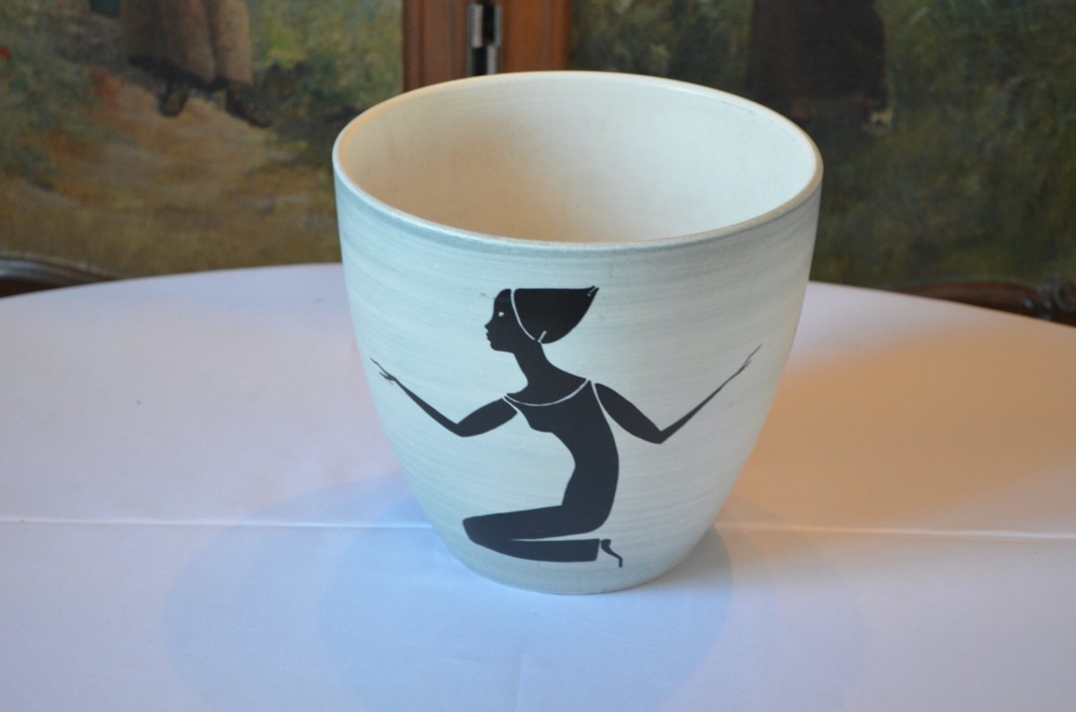 Paul Milet Art Deco Ceramic Planter