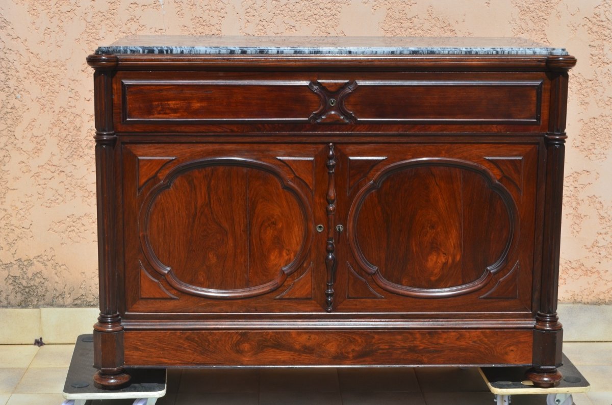 19th Century Secretary / Pantalonniere Chest Of Drawers