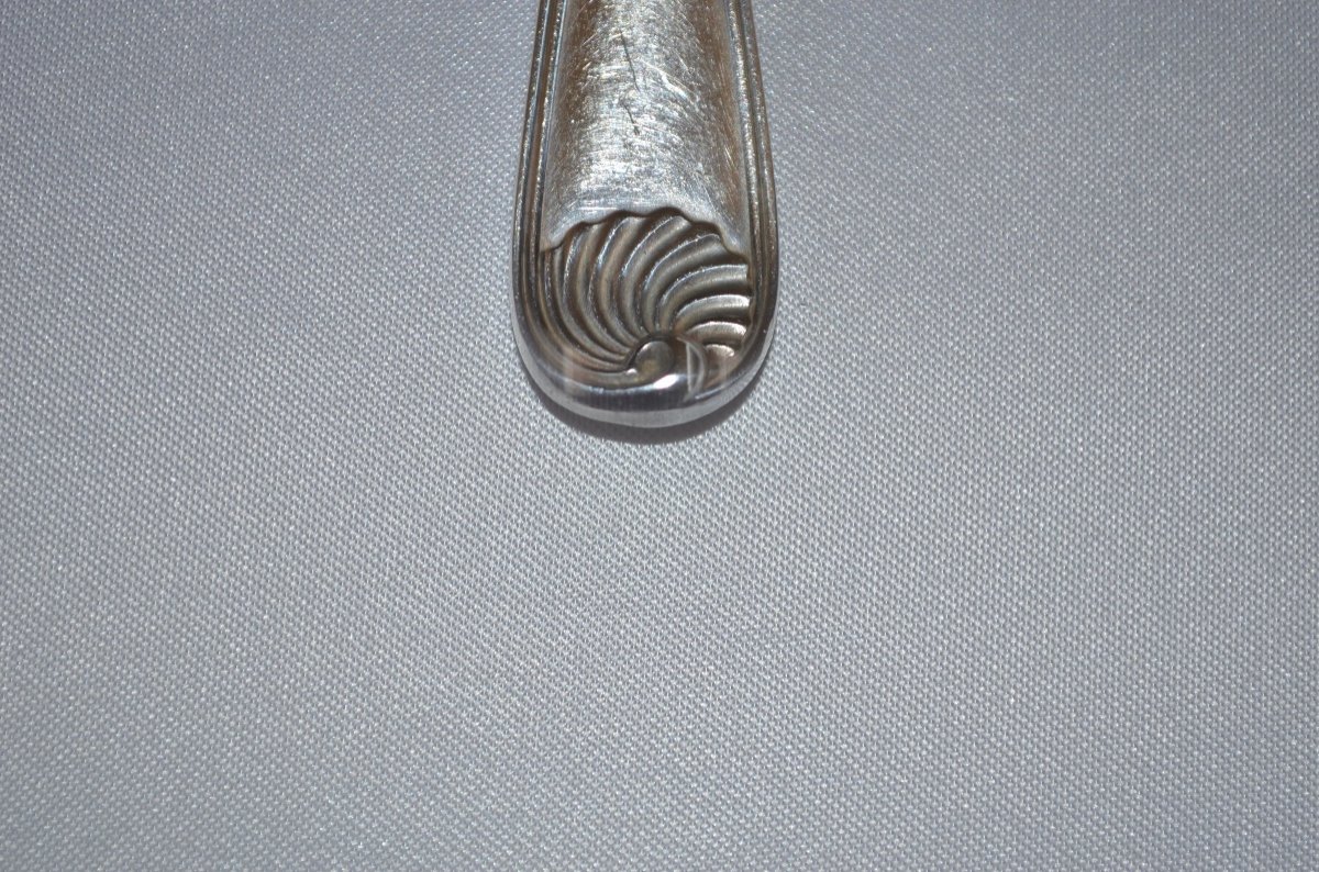 Shellfish Forks In Sterling Silver Minerve-photo-4