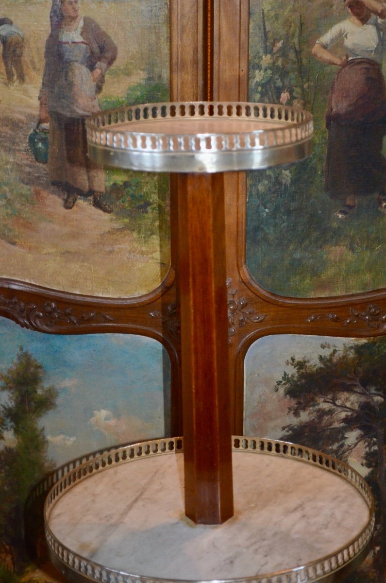 Mahogany Servant Early 19th Century-photo-2