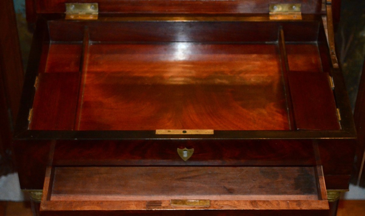 Empire Mahogany Writing Table-photo-2