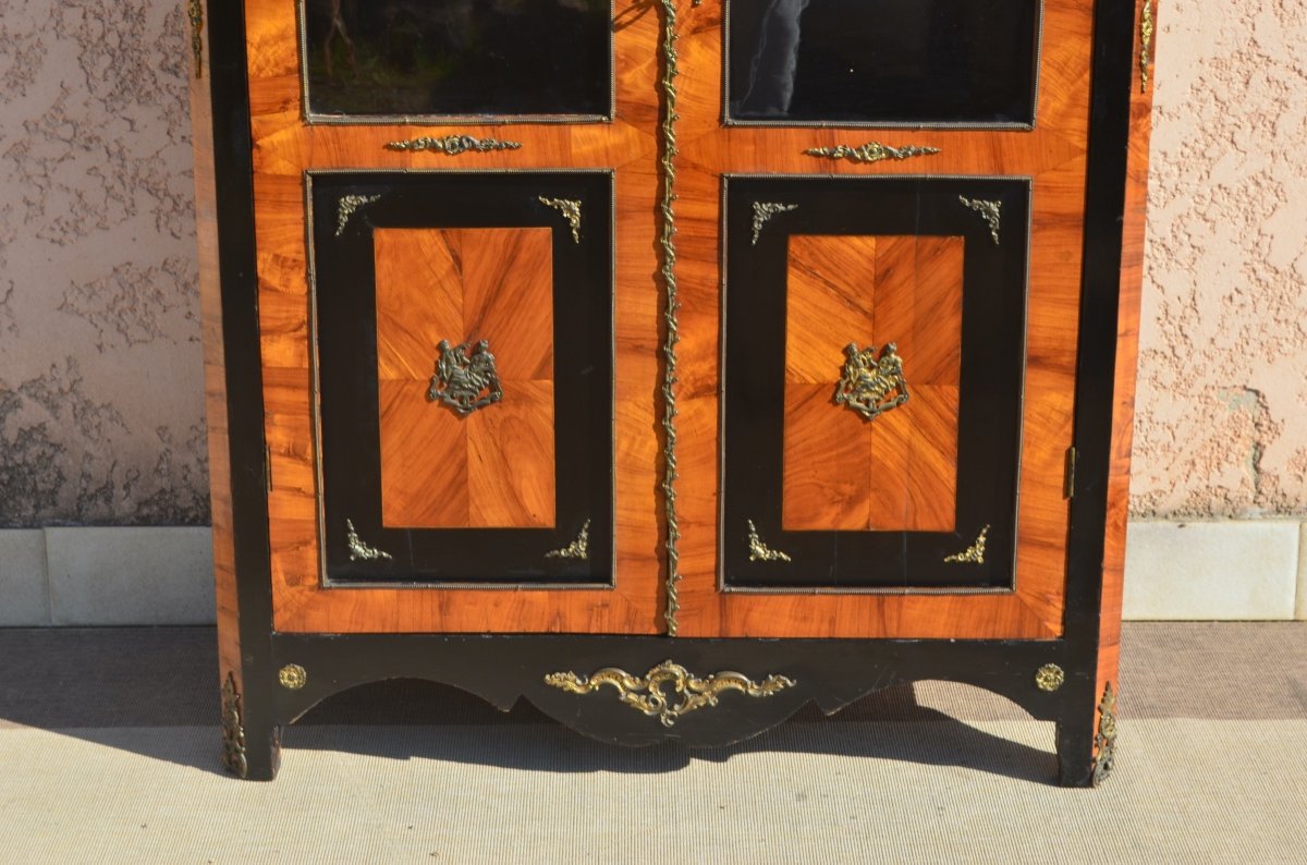 19th Century Marquetry Library-photo-4