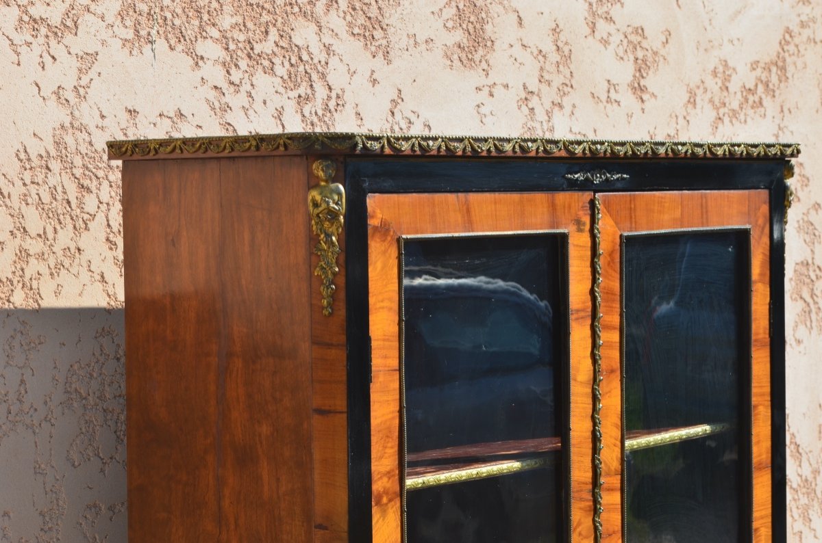 19th Century Marquetry Library-photo-4