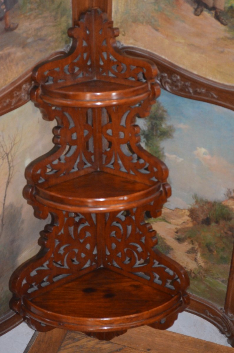 Pair Of 19th Century Wall Corner-photo-1