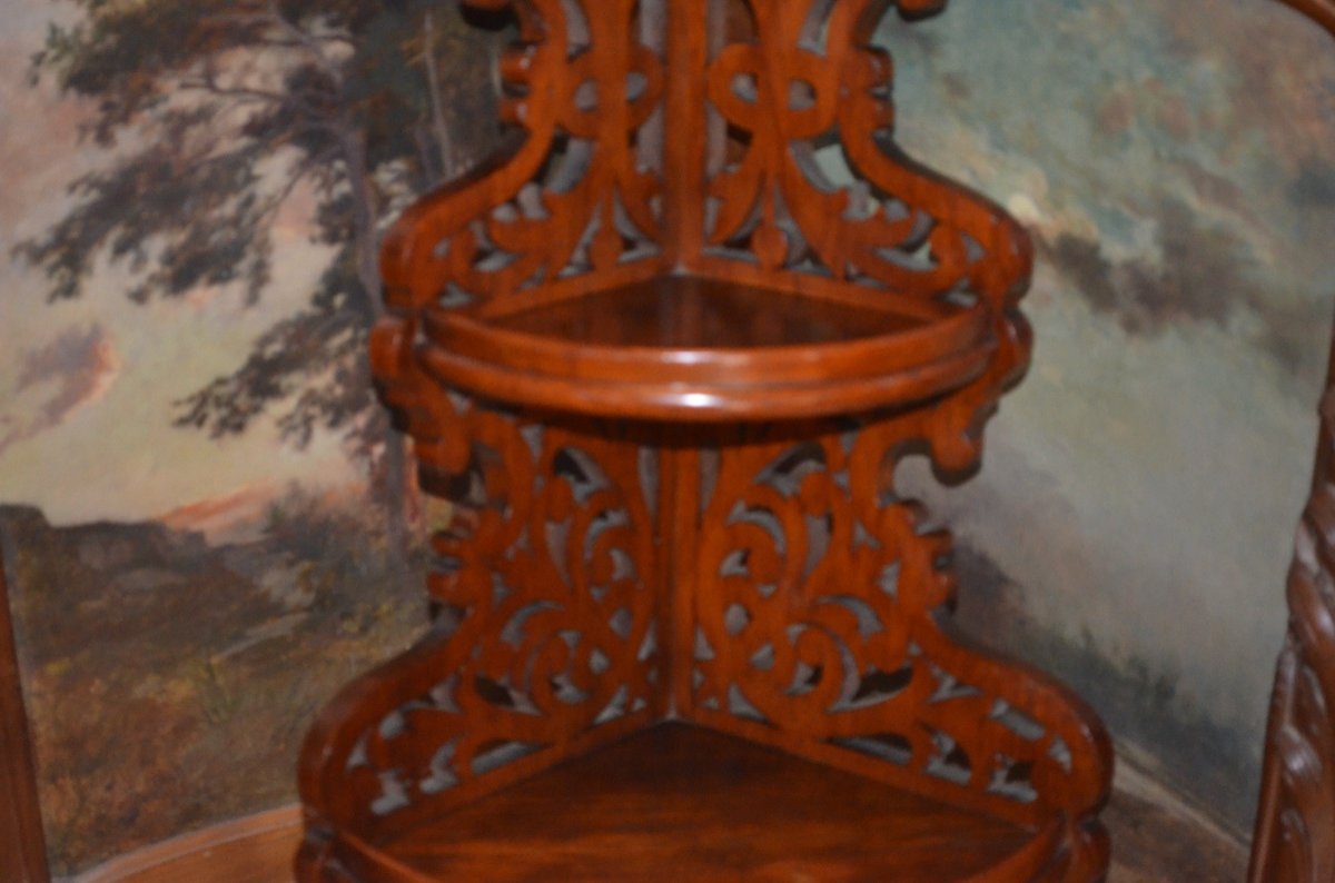 Pair Of 19th Century Wall Corner-photo-2