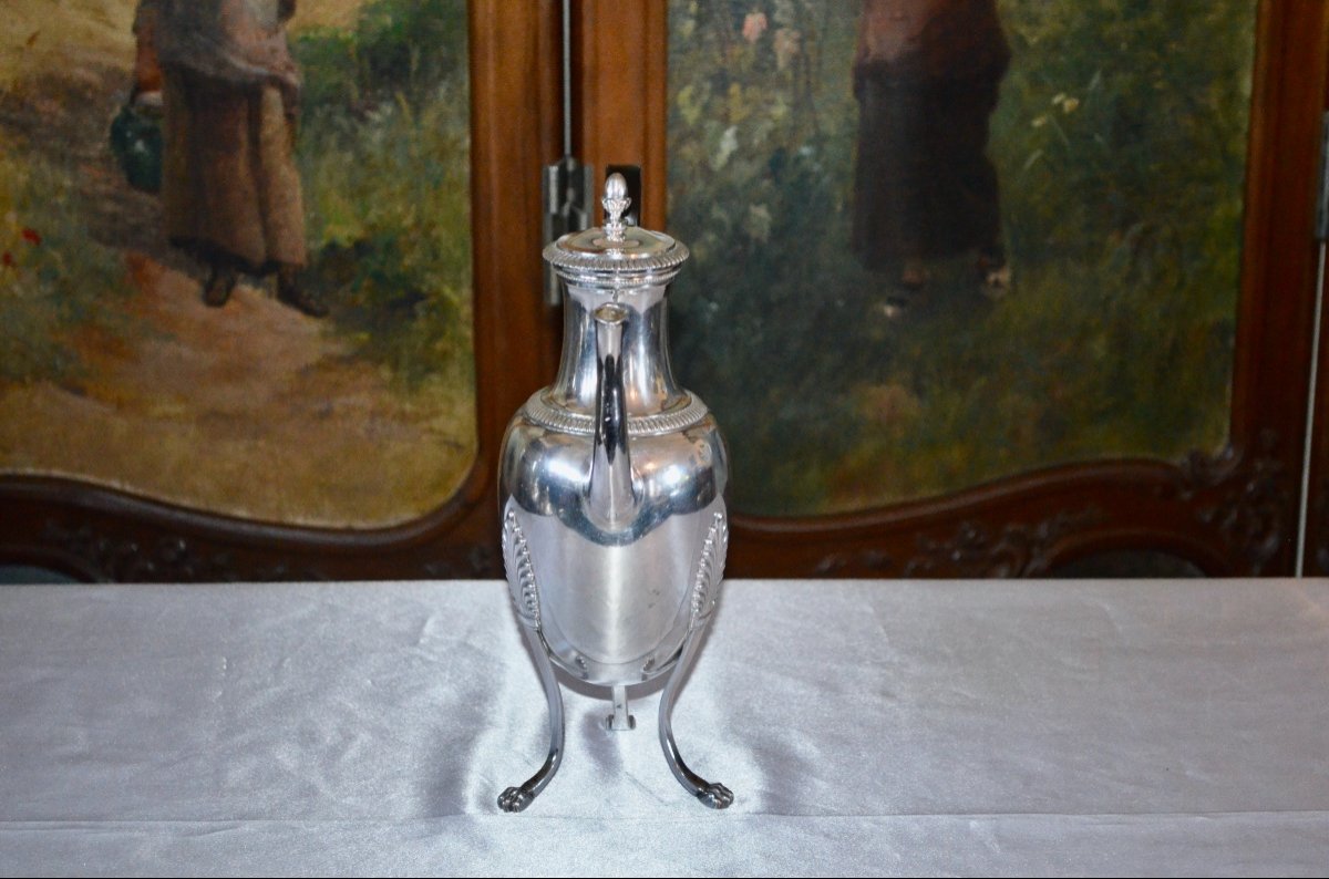 Selfish Jug In Sterling Silver Early 19th Century