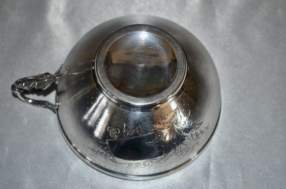 19th Century Sterling Silver Tea Cup-photo-4
