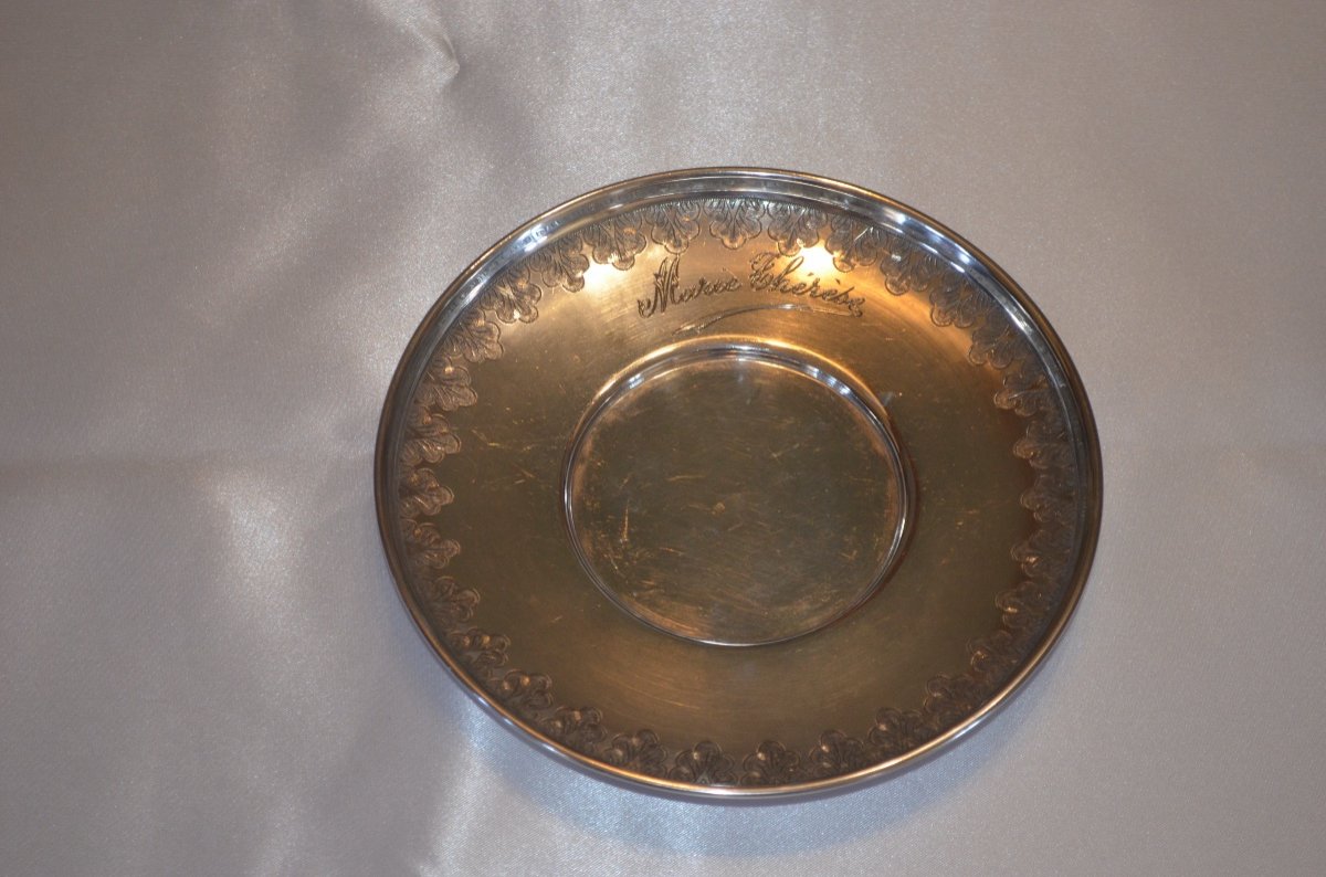 Large Chocolate Cup In Sterling Silver Late 19th Century-photo-3