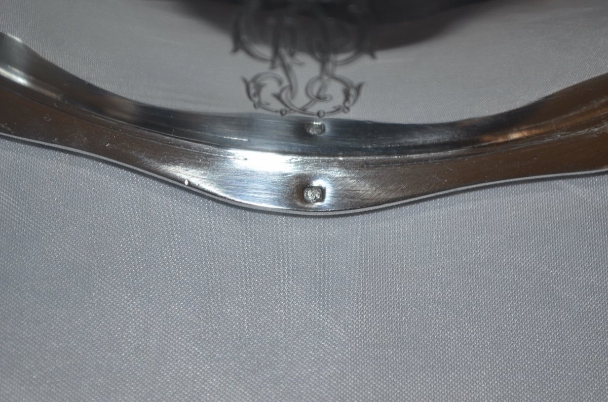 Soupière En Argent Massif De Style Louis XVI 19eme Siècle -photo-6