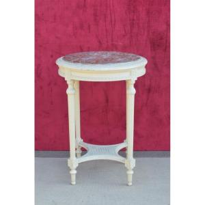 Pedestal Table Late 19th Century Louis XVI Style