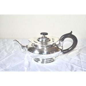 Teapot In Sterling Silver Early 19th Century