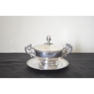 Solid Silver Bouillon Early 19th Century