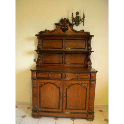 Buffet / Dresser "saint-hubert" Mahogany 19th Century Epoch