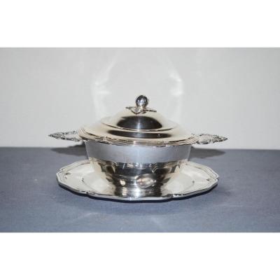 Bouillon In Sterling Silver 19th Century