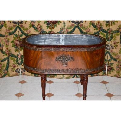 Planter Mahogany XIXth Century Louis XVI Style