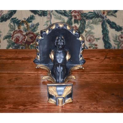 Console  d'Applique Au "faune " époque Début 19eme Siècle 