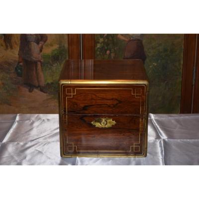 19th Century Travel Box Signed Aucoc Ainé