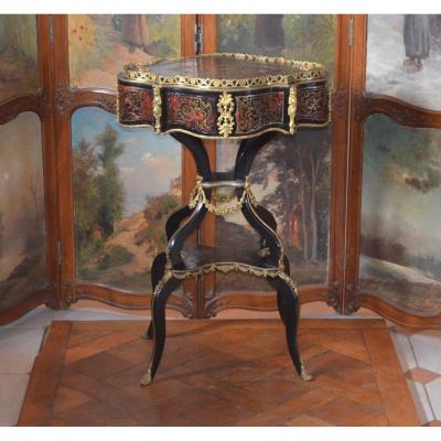 Boulle Napoleon III Marquetry Living Room Planter