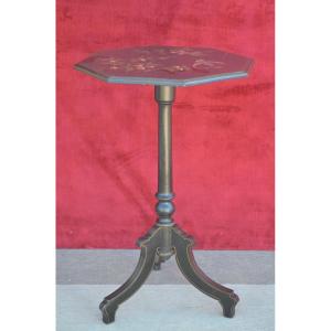 Napoleon III Painted Pedestal Table