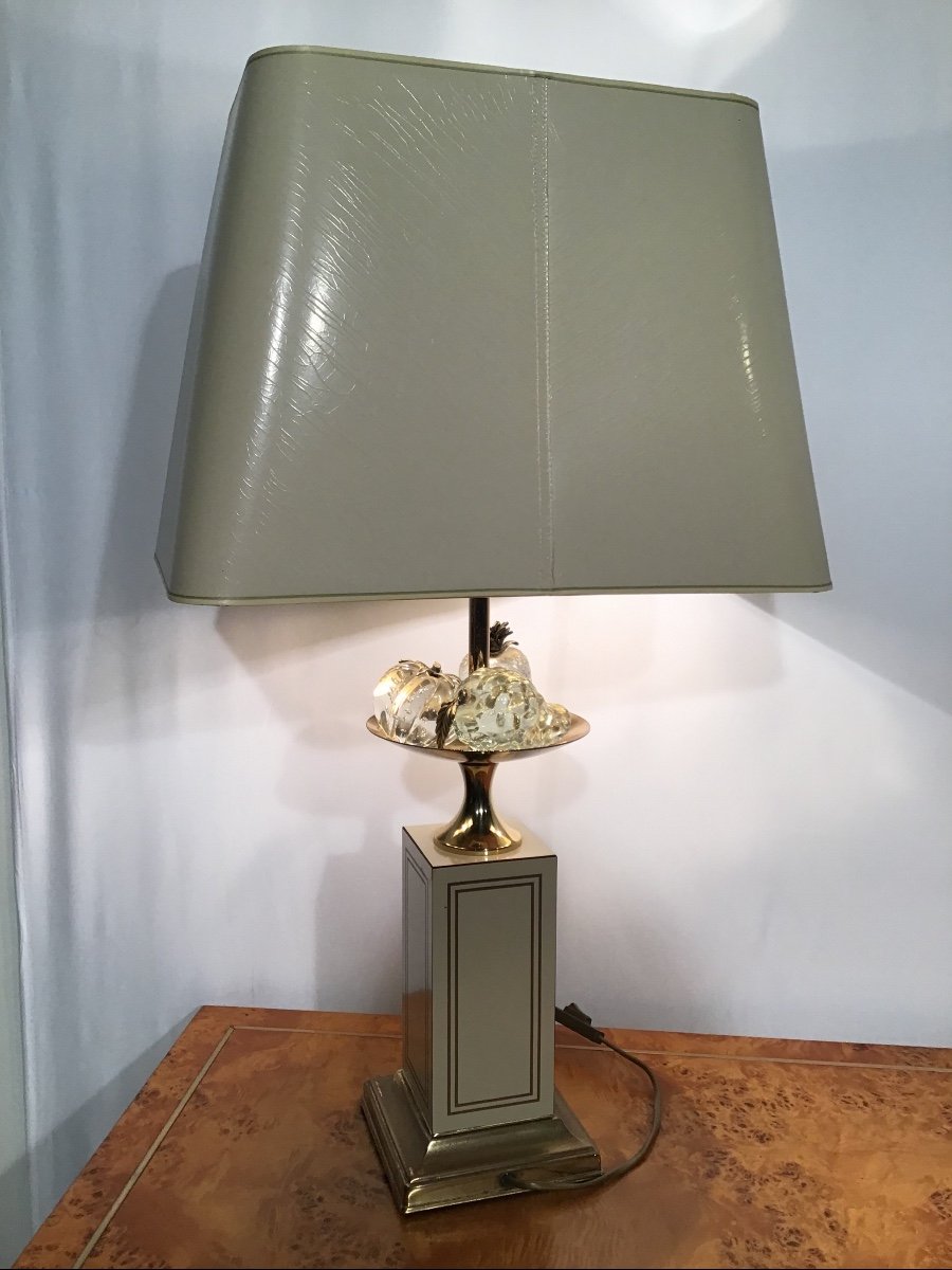 House Lamp Le Dauphin Crystal Fruit Cup-photo-2