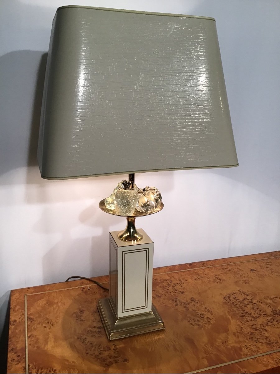 House Lamp Le Dauphin Crystal Fruit Cup-photo-1