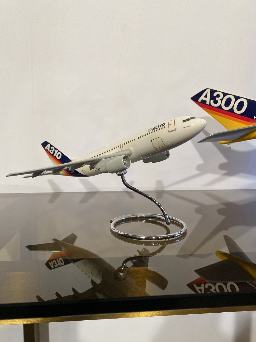 Avions d&rsquo;agence de voyage Airbus A300 et A310 fin ann&eacute;es 1970 -photo-3