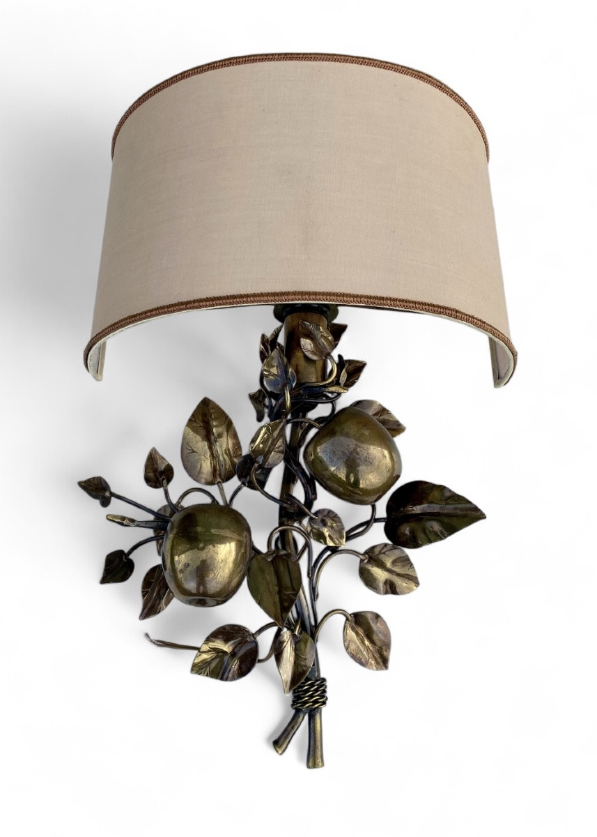 Jansen Bronze Apple Branch Wall Light -photo-2