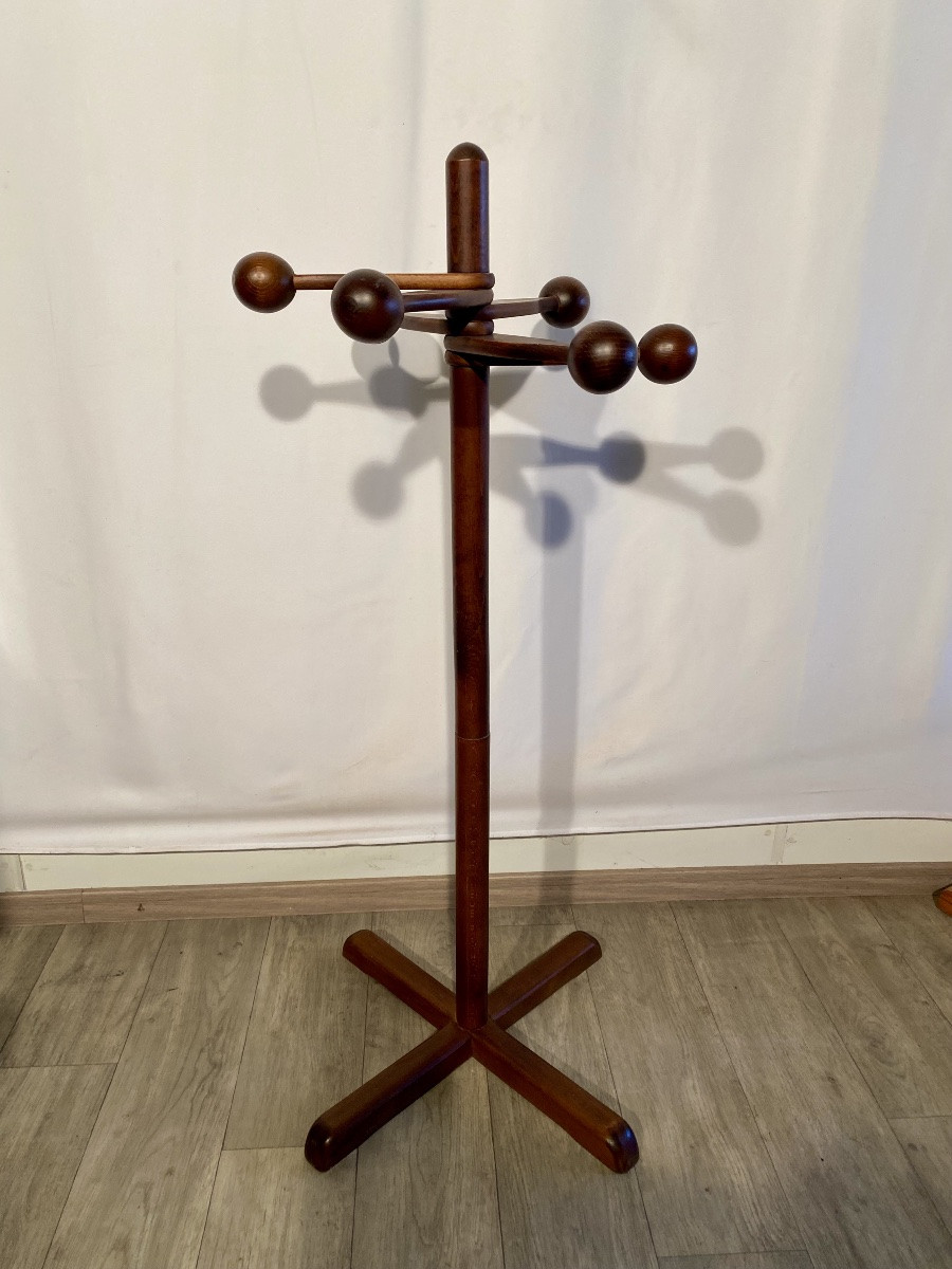 Porte manteau pour enfant années 1970 à 6 portants -photo-2