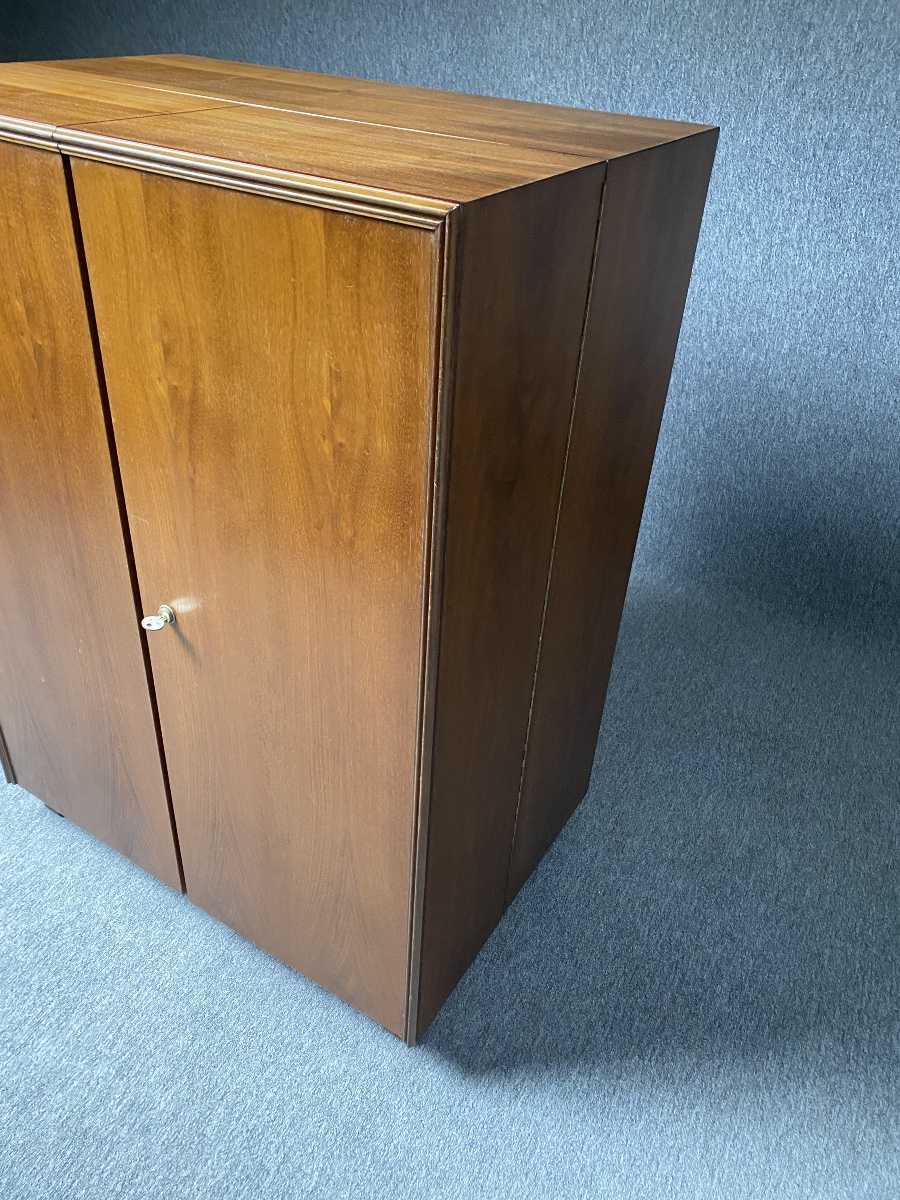 Bureau "Magic in a Box" 1950 Mummenthaler & Meier Desk Suisse escamotable et ultra compact-photo-2