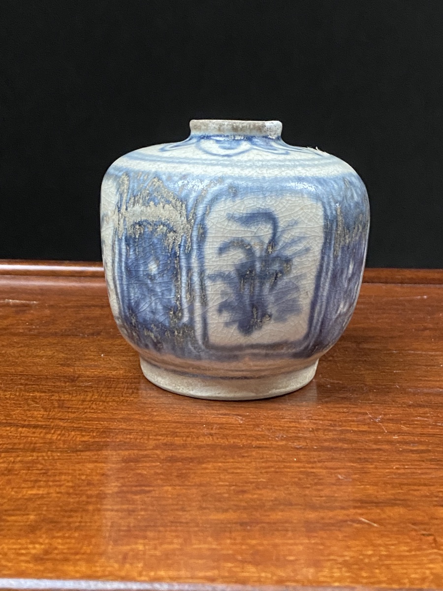 Vietnam: Art Of Annam, Lê Dynasty, Ca. 15th–16th Century, Blue-and-white Ceramic Jarlet