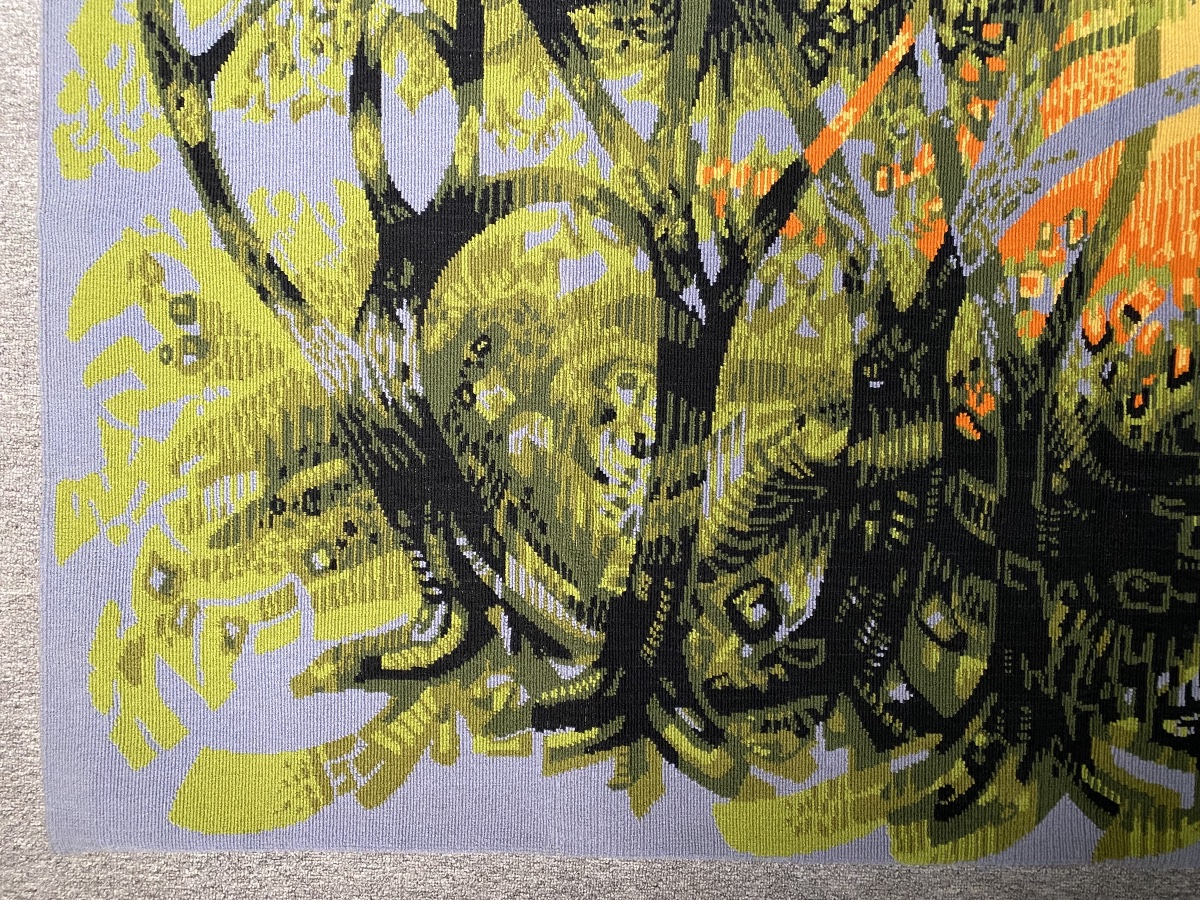 Robert Debiève (1925–2018) “pinède,” A Major Jacquard Tapestry, 1978-photo-2