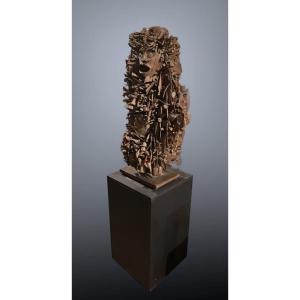 Statue Nkisi Nkondi Maloango African Primitive Arts, Kongo People, Angola Congo