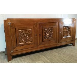 Jacques Mottheau Enfilade Moderniste Néo-régionaliste Bretagne 1940 Buffet