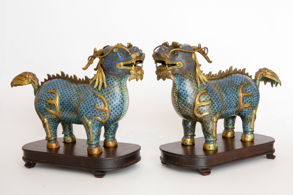 Statue Chat Persan Sur Socle Bois – Art Dog FR, édition Limitée, Résine/bronze
