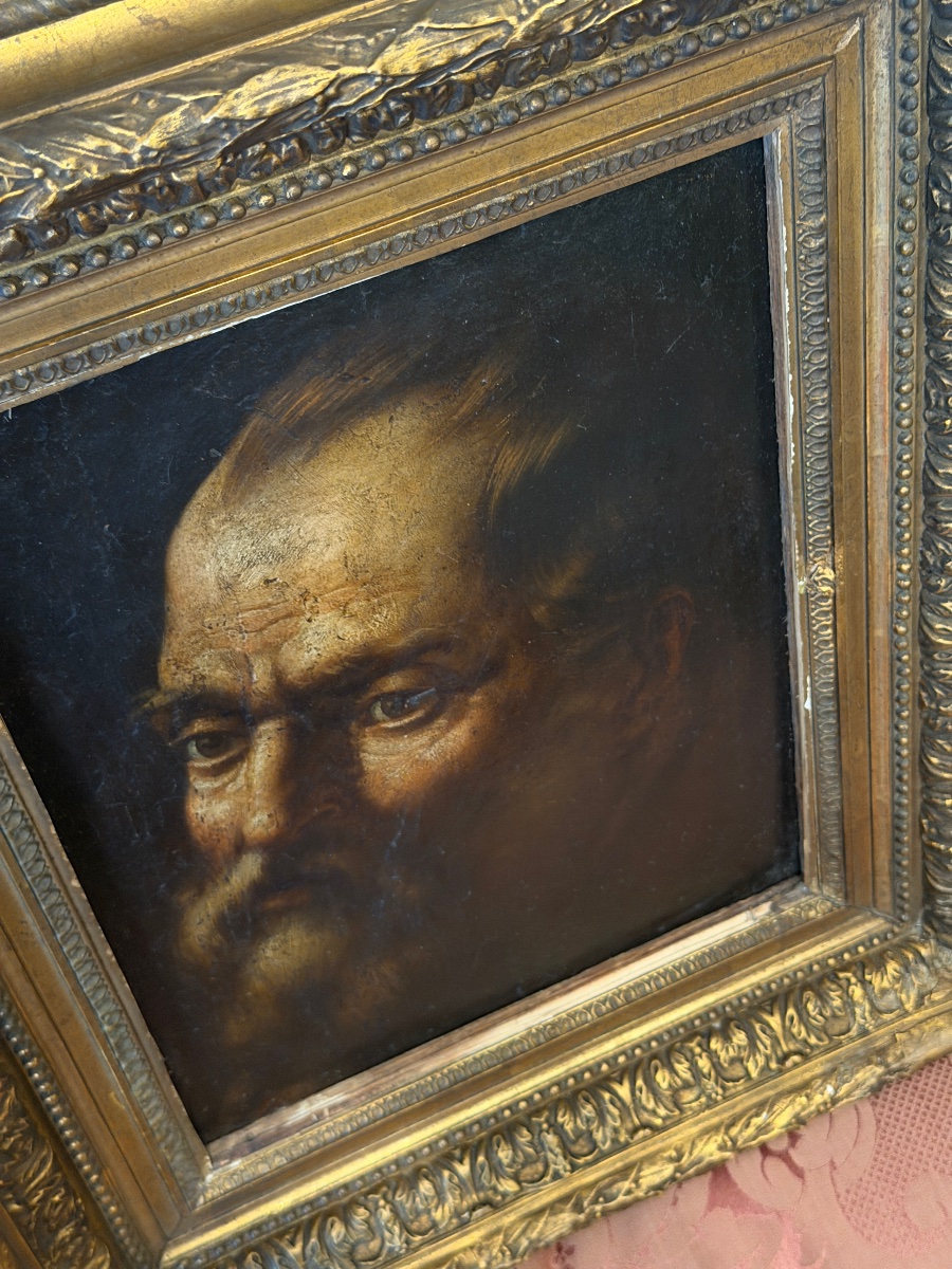 École Caravagiste Italienne – Huile Sur Panneau – Fin XVIe / Début XVIIe Siècle-photo-2