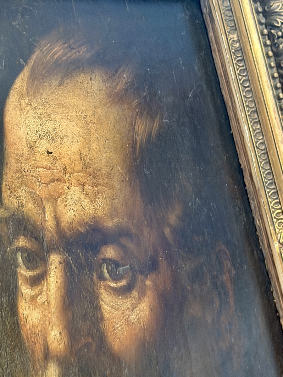 École Caravagiste Italienne – Huile Sur Panneau – Fin XVIe / Début XVIIe Siècle-photo-5