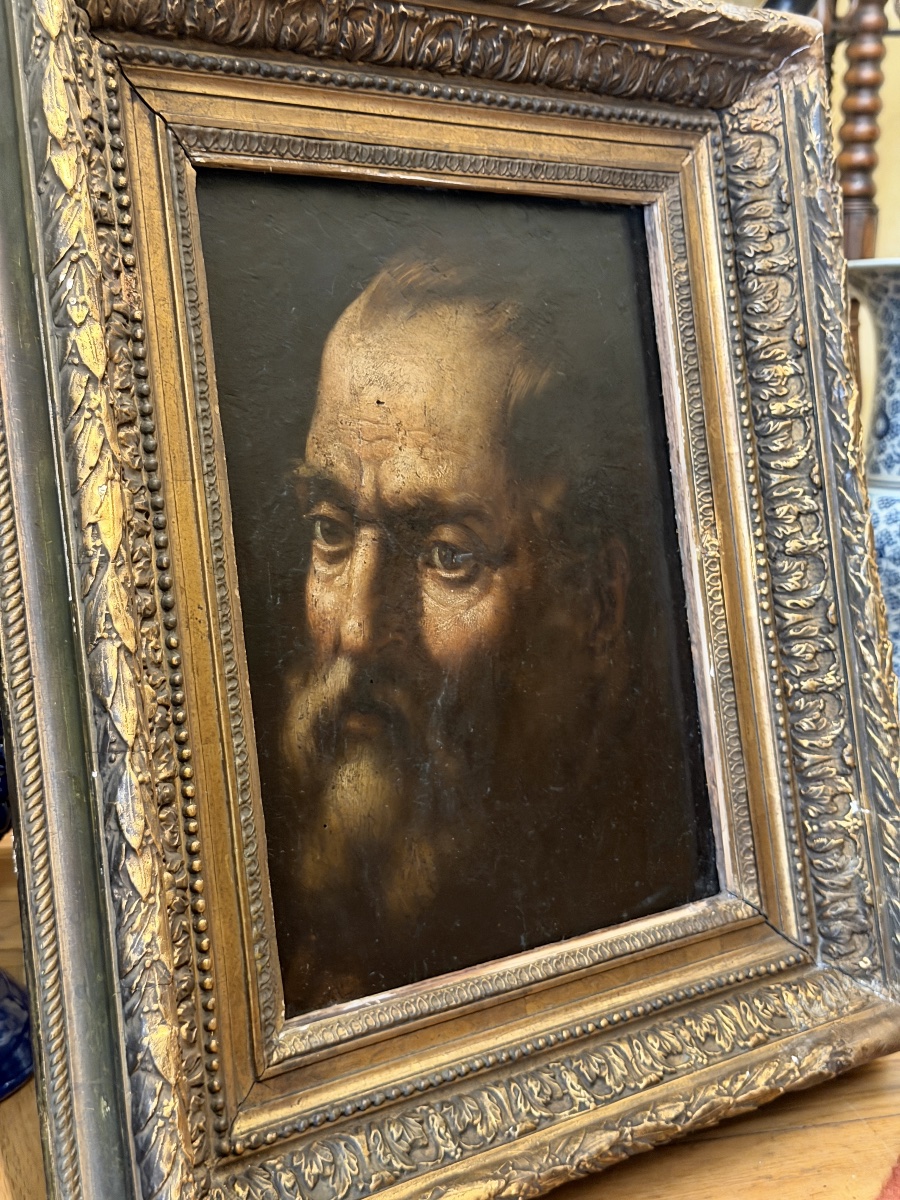 École Caravagiste Italienne – Huile Sur Panneau – Fin XVIe / Début XVIIe Siècle-photo-6