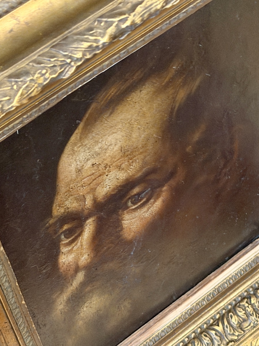 École Caravagiste Italienne – Huile Sur Panneau – Fin XVIe / Début XVIIe Siècle-photo-7
