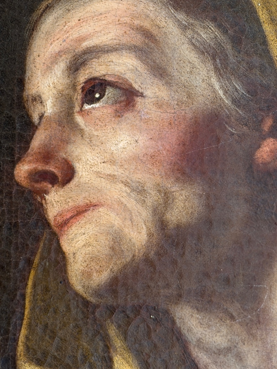 L’Éducation de la Vierge – Pietro Bardellino – Huile sur Toile – XVIIIe Siècle-photo-2