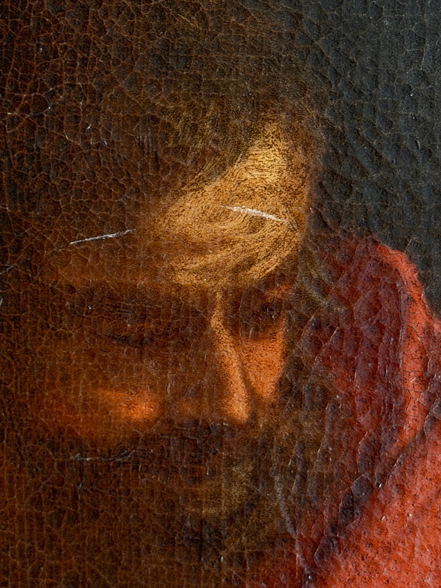 L’Éducation de la Vierge – Pietro Bardellino – Huile sur Toile – XVIIIe Siècle-photo-4