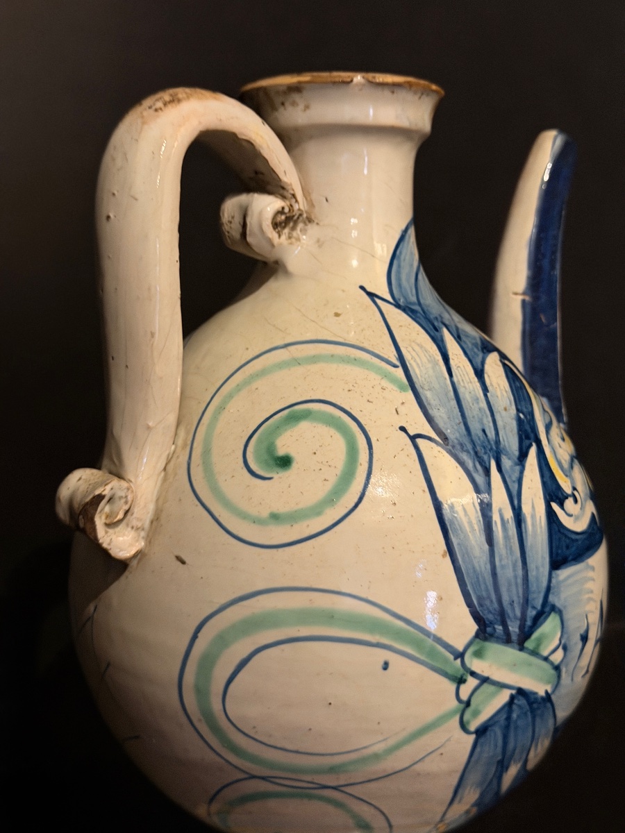 Casteldurante Majolica Apothecary Jug, 16th Century-photo-4
