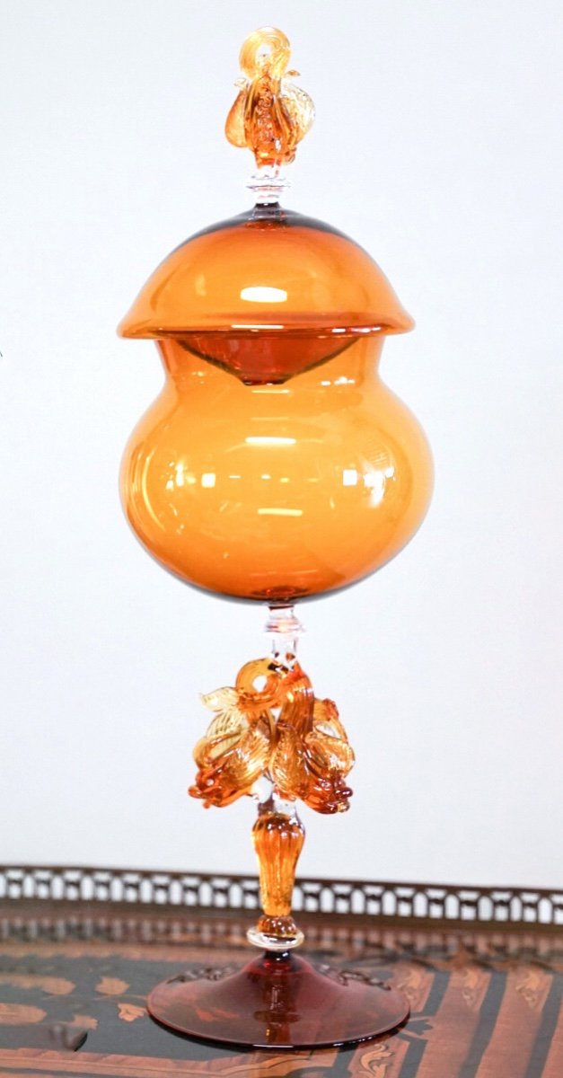 Gobelets En Verre Soufflé De Murano-photo-4