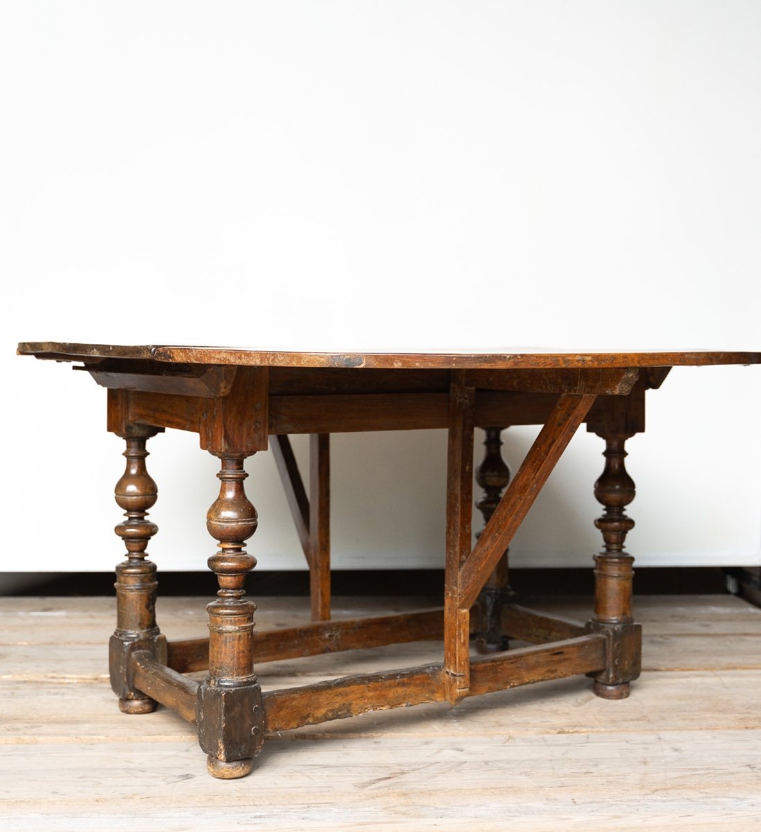 Table à Rouet Antique-photo-3