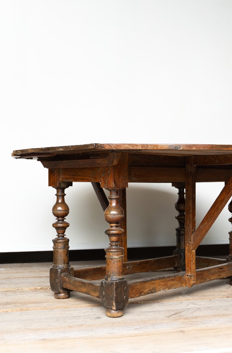 Table à Rouet Antique-photo-4