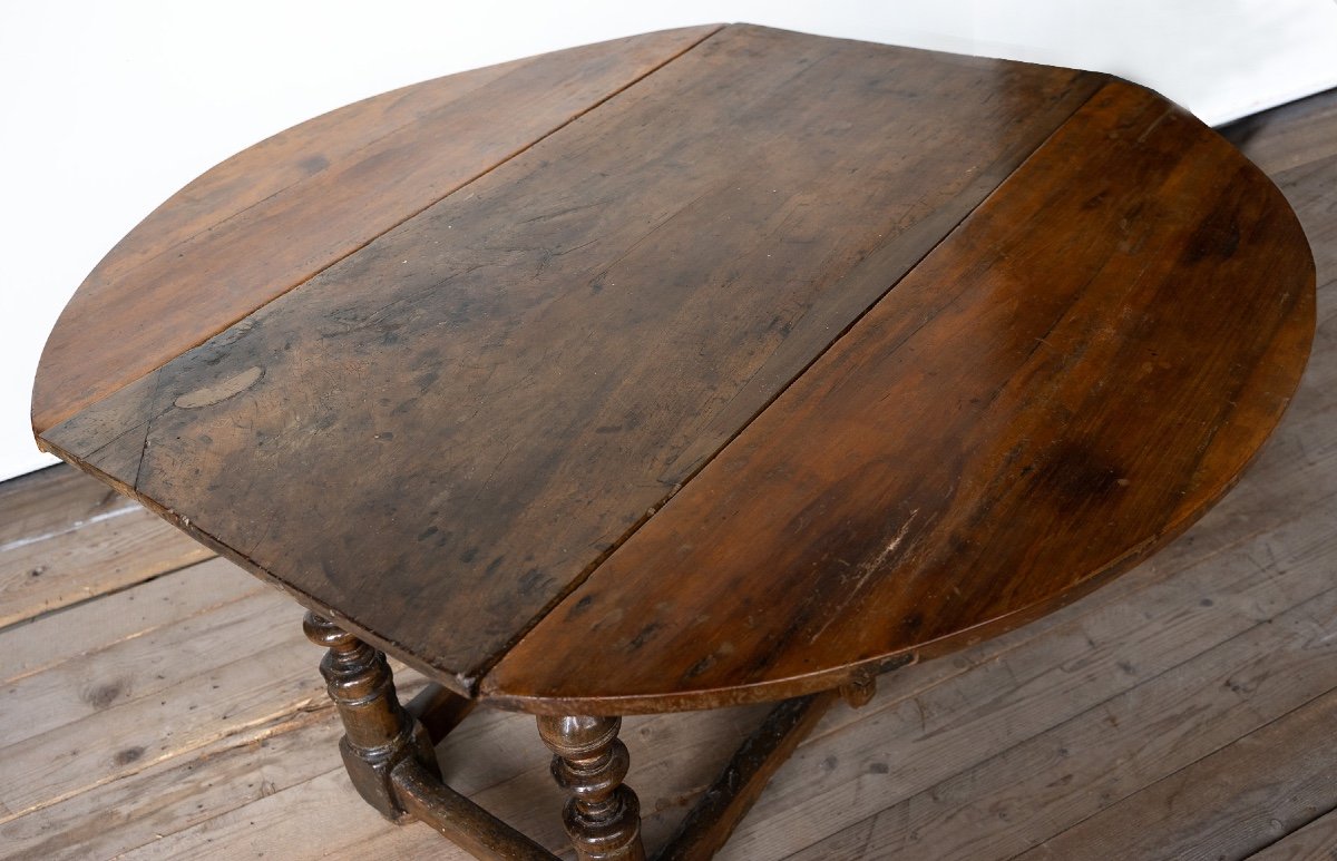 Table à Rouet Antique-photo-6