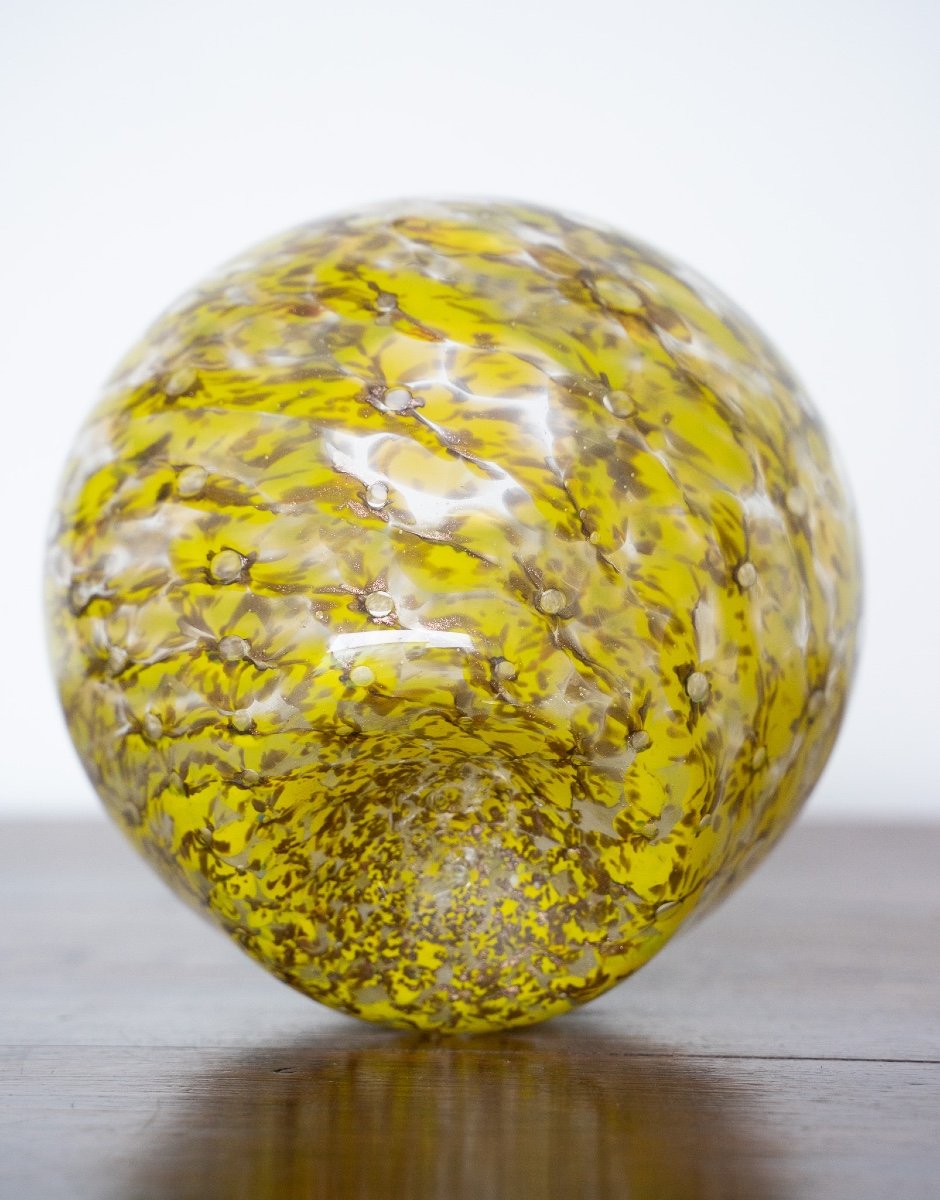 Murano Glass Vase Fratelli Toso  -photo-2