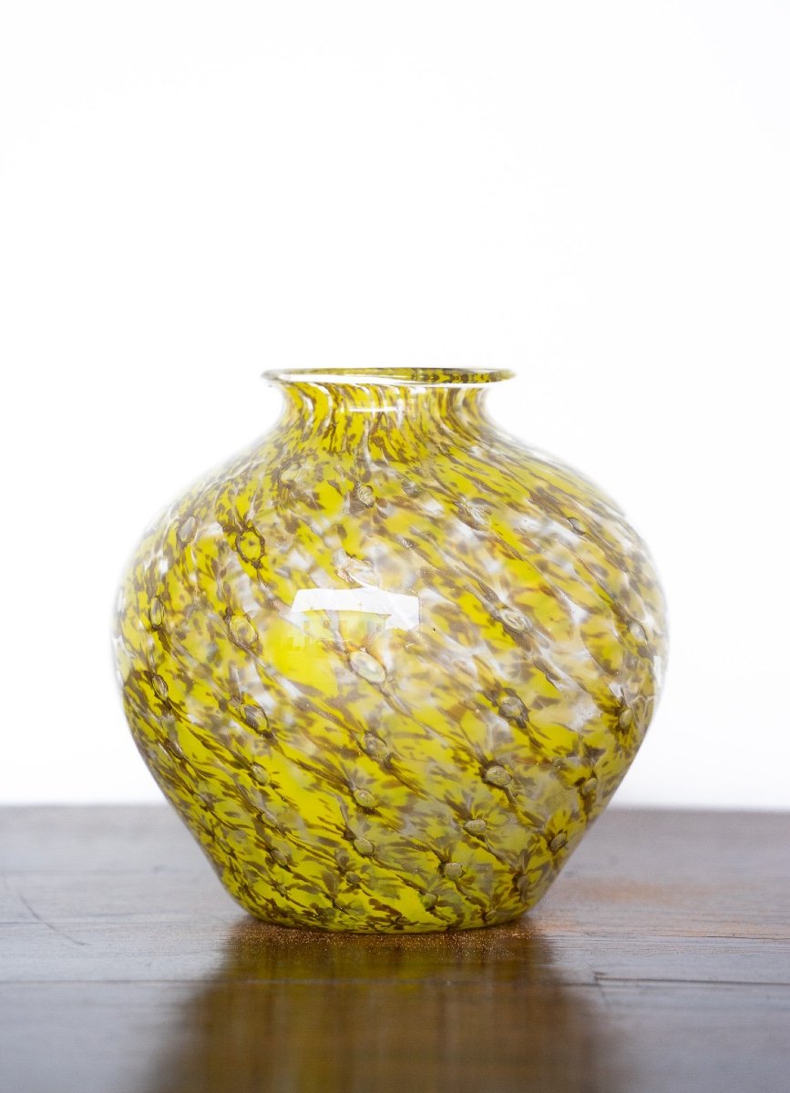 Murano Glass Vase Fratelli Toso  