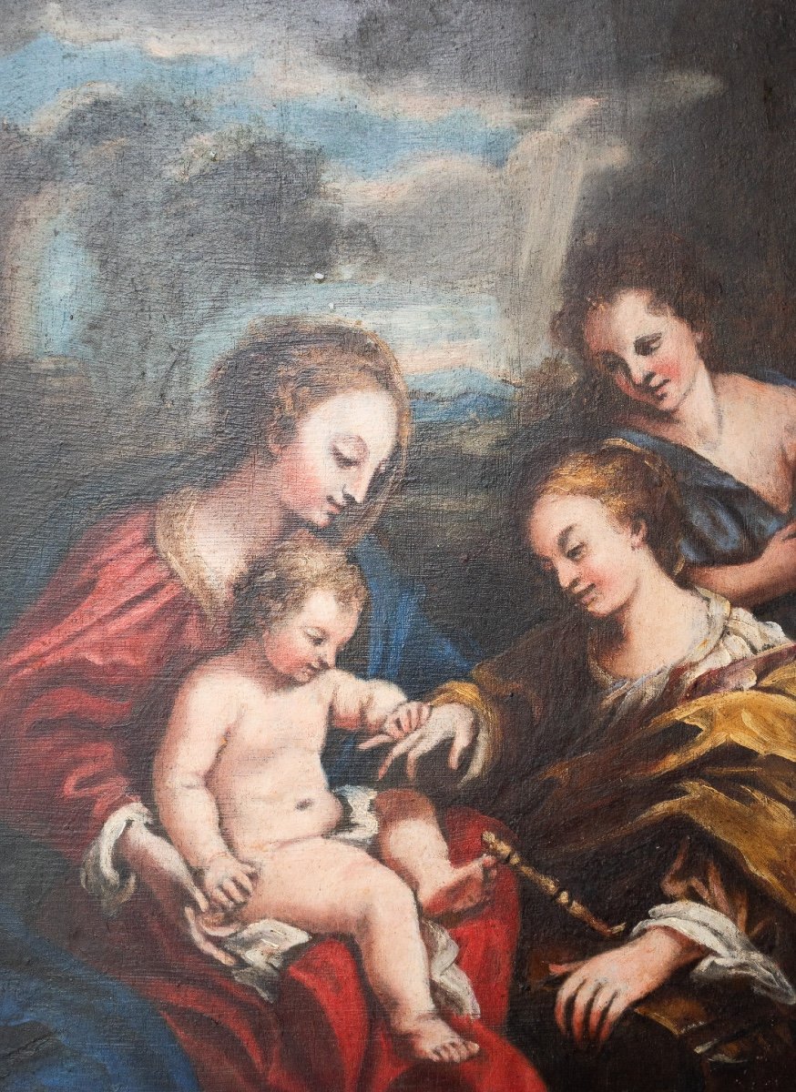 Mariage Mystique De Sainte Catherine – école Correggio  -photo-3
